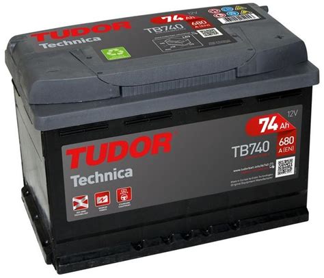 Tudor Technica 74Ah EN 680A (TB740) (Acumulator auto) 